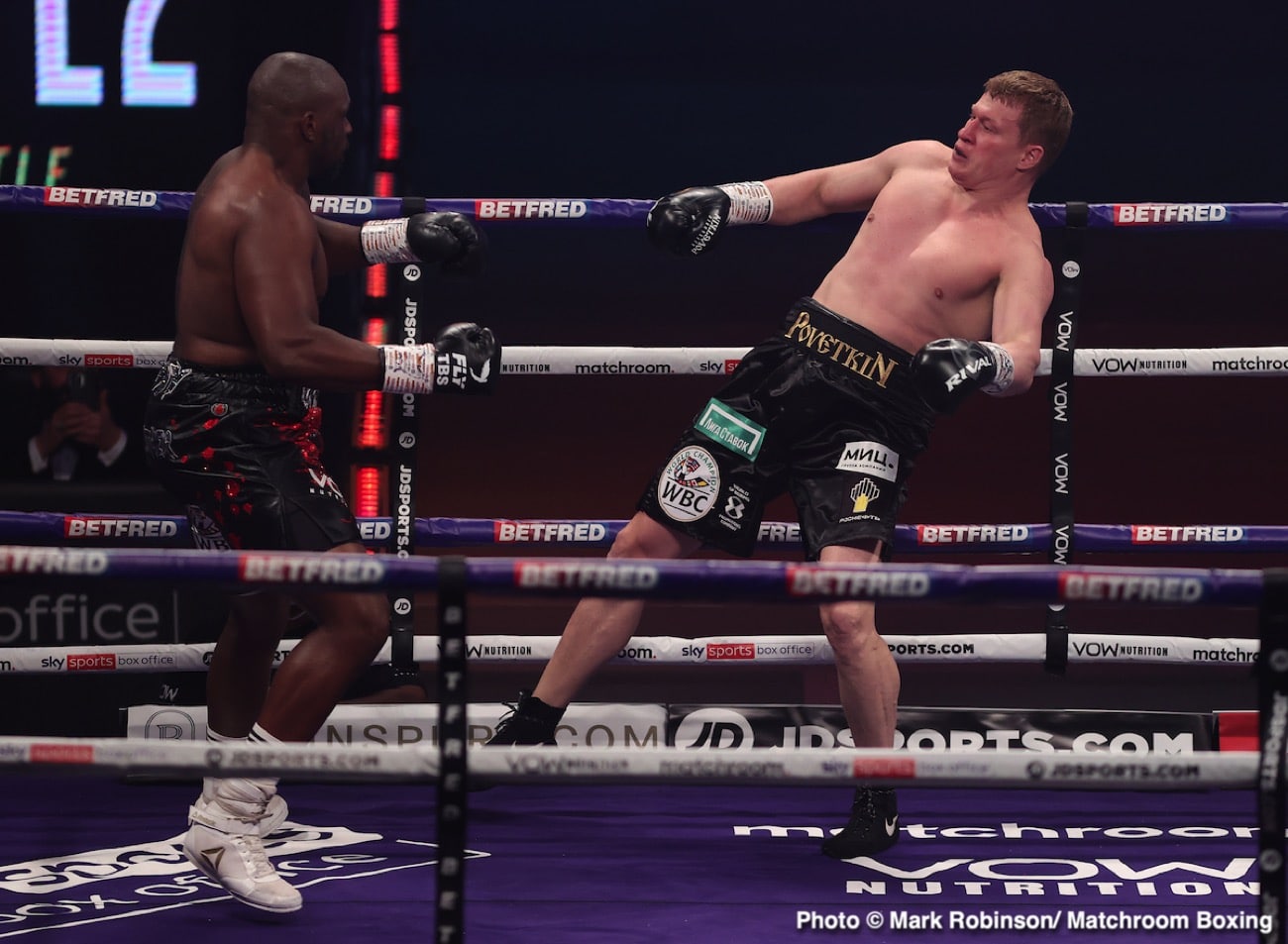 Alexander Povetkin vs. Dillian Whyte 2 - live action from Gibraltar ⋆ Boxing News 24