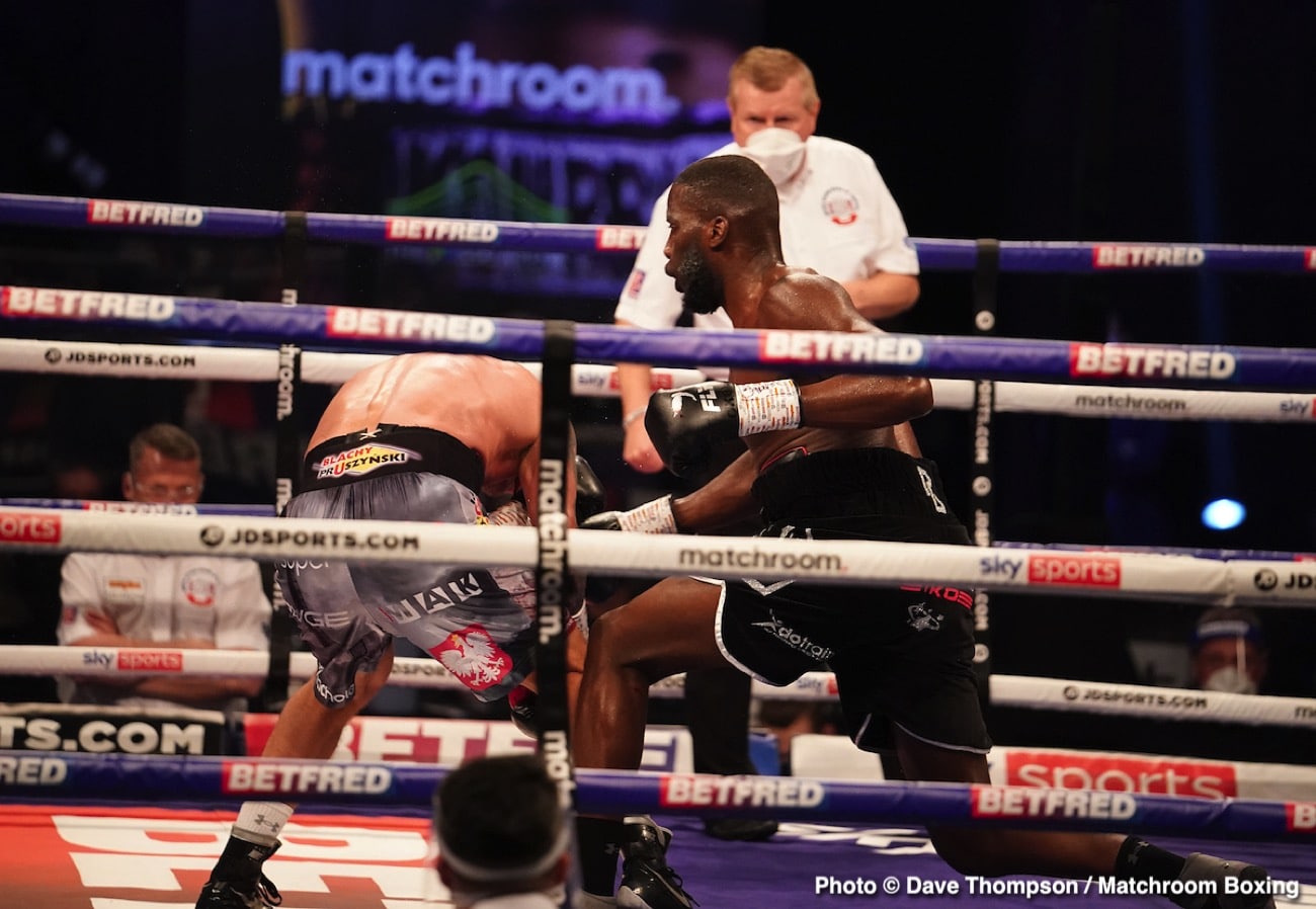 Image: Boxing Results: Lawrence Okolie obliterates Krzysztof Glowacki