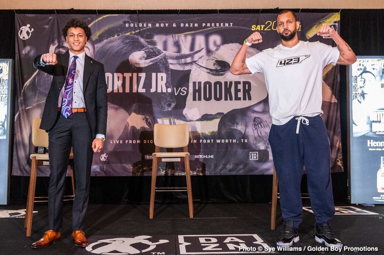 Image: Vergil Ortiz Jr vs. Maurice Hooker Final DAZN Press Quotes