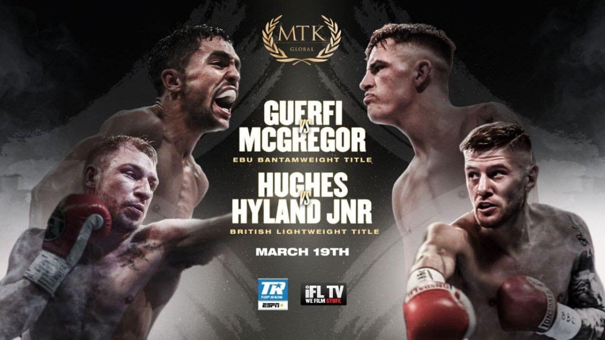 Image: McGregor vs Guerfi ESPN+ Weights & Photos