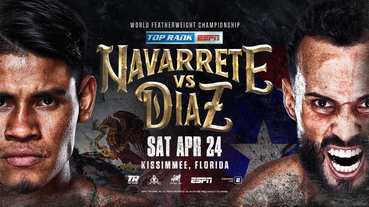 Live Stream Navarrete V Diaz and Berlanga V Nicholson Live On FITE TV and ESPN 