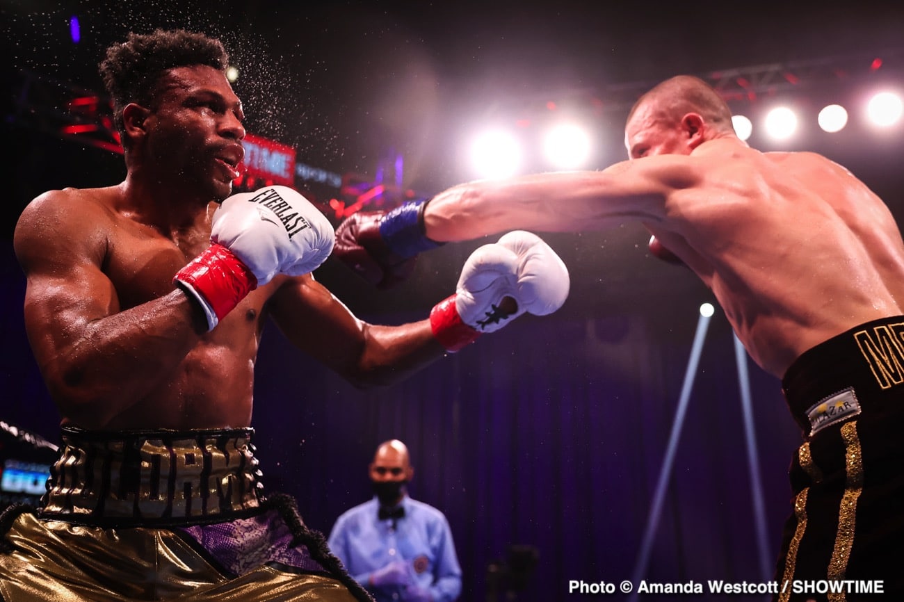 Image: Jaron Ennis vs. Sergey Lipinets - live results