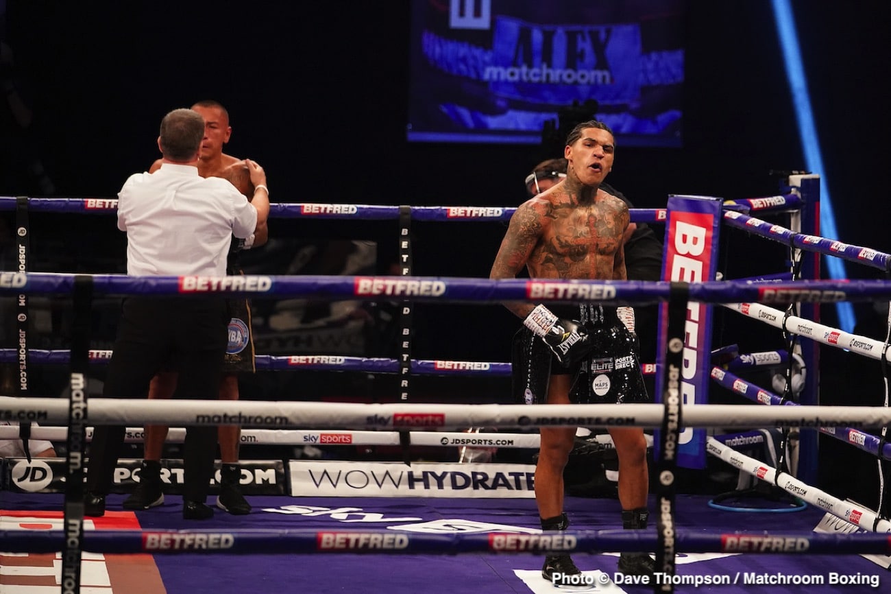 Image: Sam Jones disagrees with Johnny Nelson's comments on Conor Benn vs. Shawn Porter 