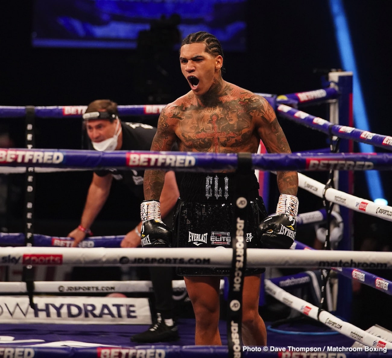 Image: Adrian Granados coming to beat Conor Benn on July 31st