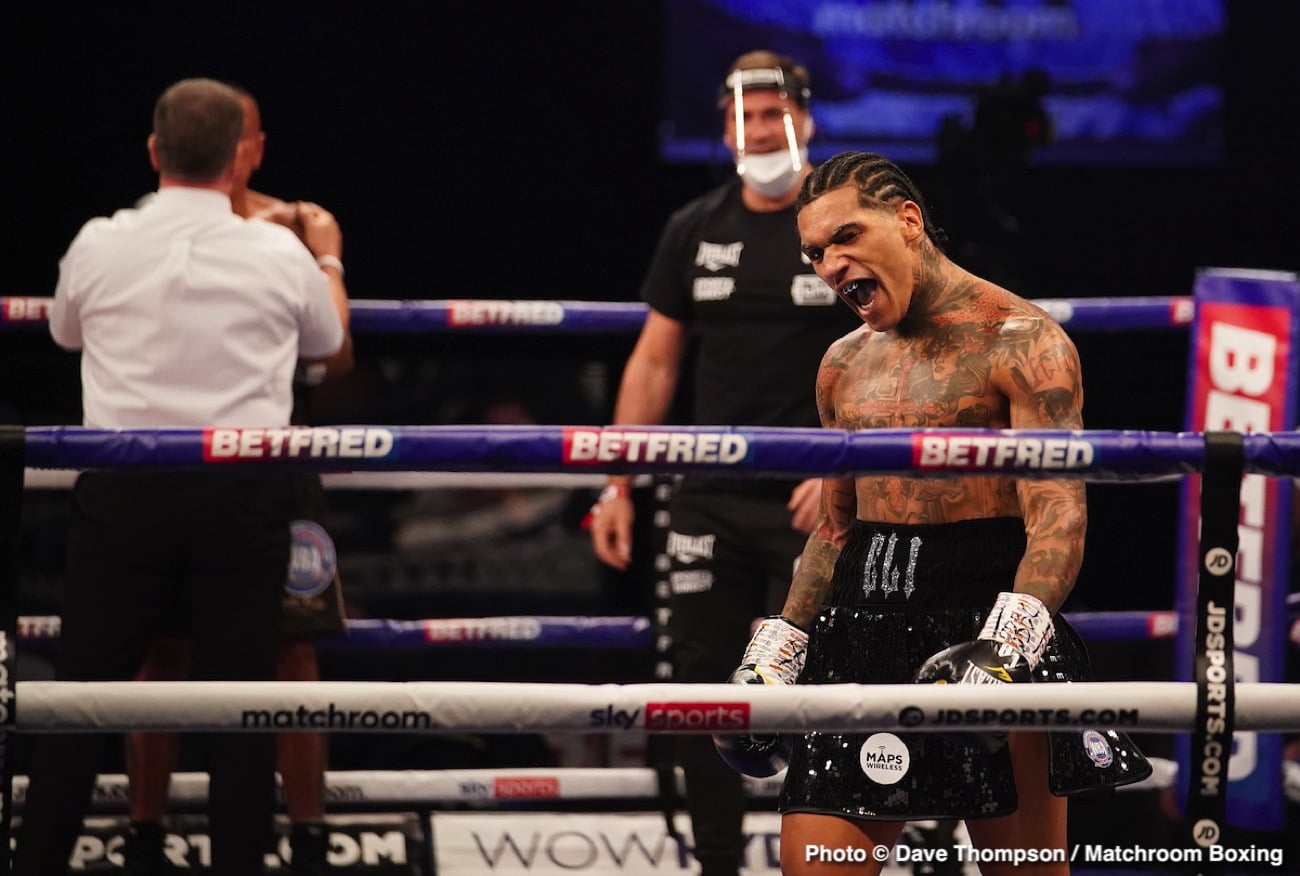 Image: Breaking: Conor Benn tests positive for COVID-19, ruled out for Granados fight on Saturday