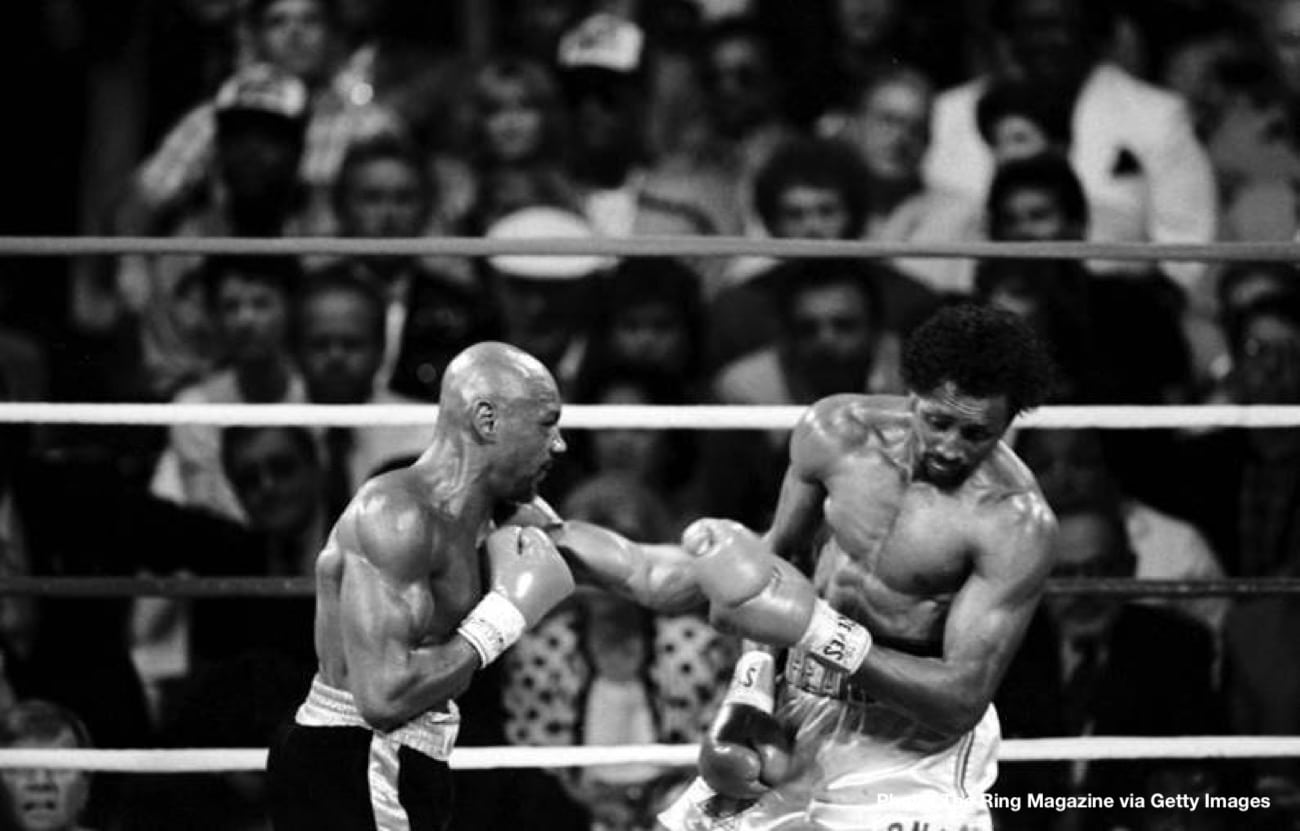 Joe Calzaghe, Marvin Hagler boxing photo and news image