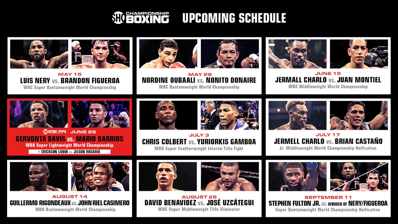 Image: Showtime Boxing & PBC Announce LOADED Boxing Schedule!