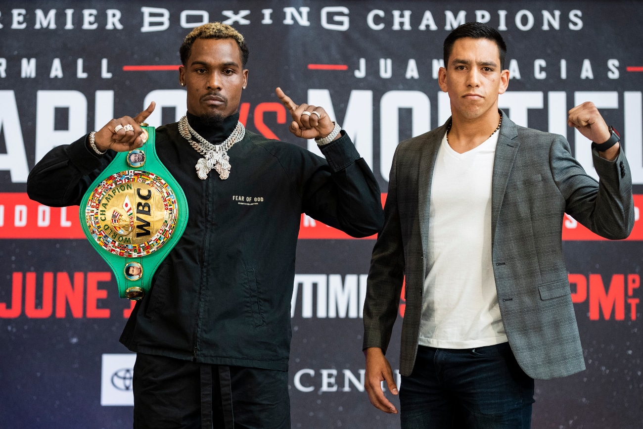 Jermall Charlo Focused On Juan Montiel. Video