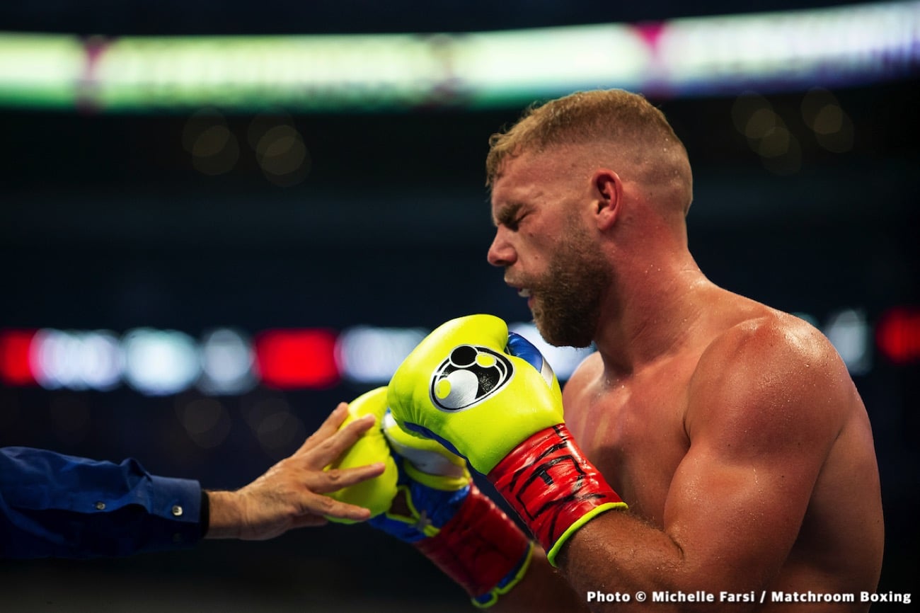 Image: Saul “Canelo” Alvarez Stops Billy Joe Saunders in a Good Fight in Texas!