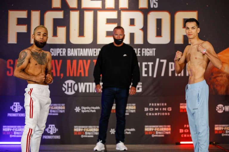 Image: Luis Nery 122 vs. Brandon Figueroa 121.2 - weigh-in results for Saturday on Showtime