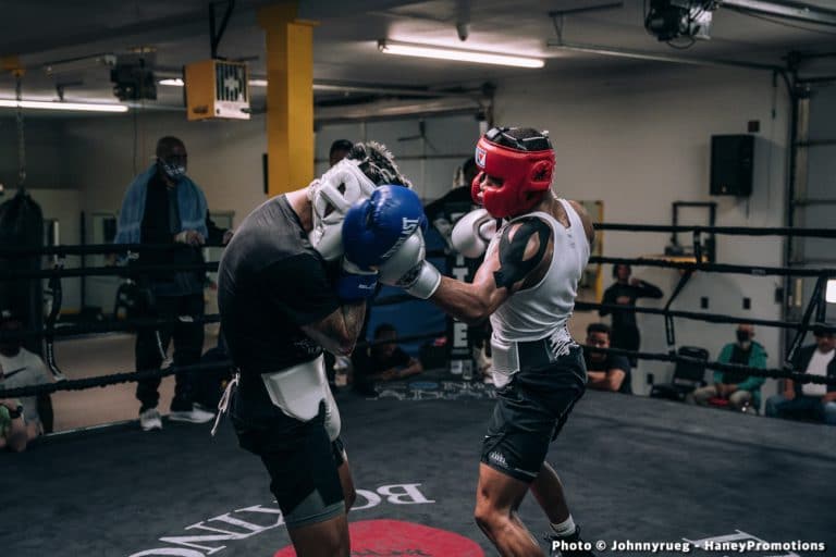 Image: Devin Haney camp quotes for Jorge Linares fight on May 29th