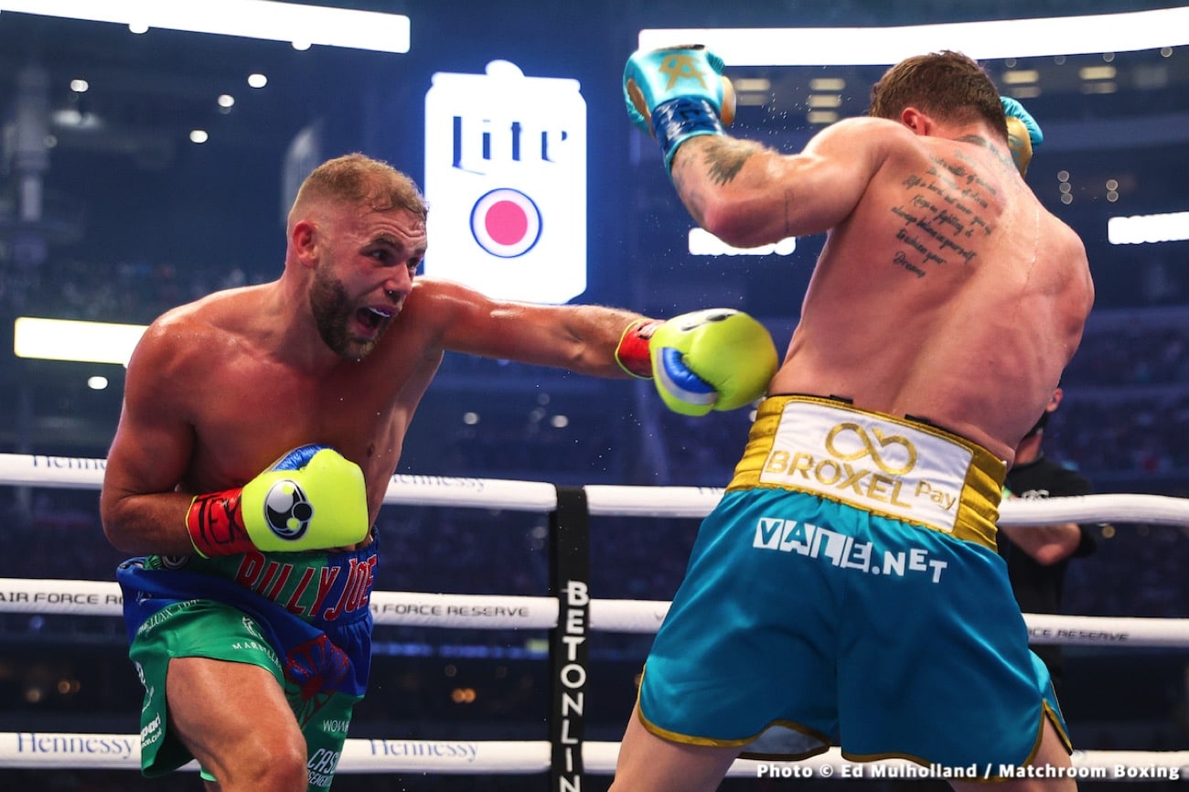 Image: Billy Joe Saunders wants to see what his options are