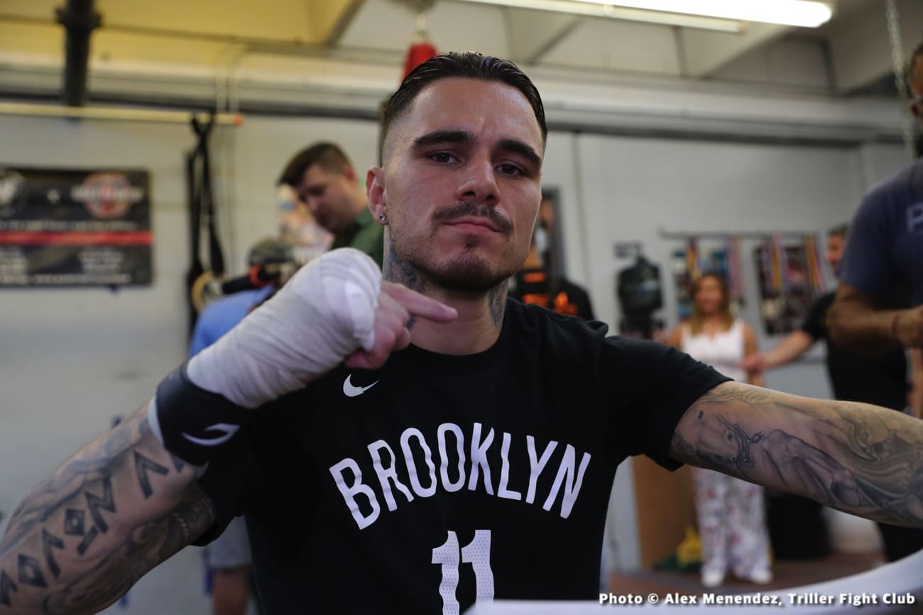 Image: George Kambosos Jr to attend Haney vs. Diaz on Saturday in Las Vegas