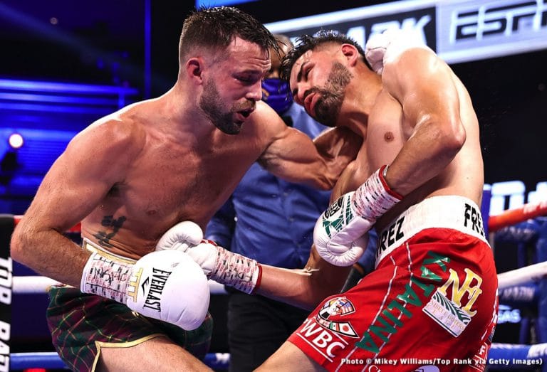 Image: Results / Photos: Josh Taylor Topples Jose Ramirez in Instant Classic