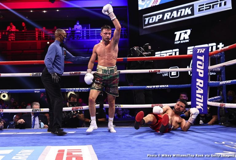 Image: Boxing Results: Josh “Tartan Tornado” Taylor Defeats Jose Carlos “Jaguar” Ramirez for All the Belts!