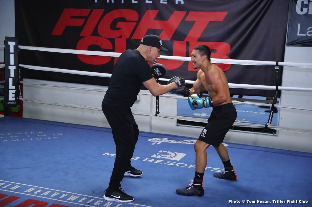 Image: Teofimo Lopez vs. George Kambosos Jr official for Oct.4th at Madison Square Garden