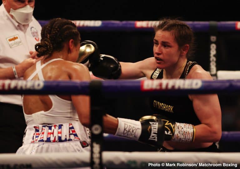 Image: Boxing Results: Katie Taylor defeats Natasha Jonas