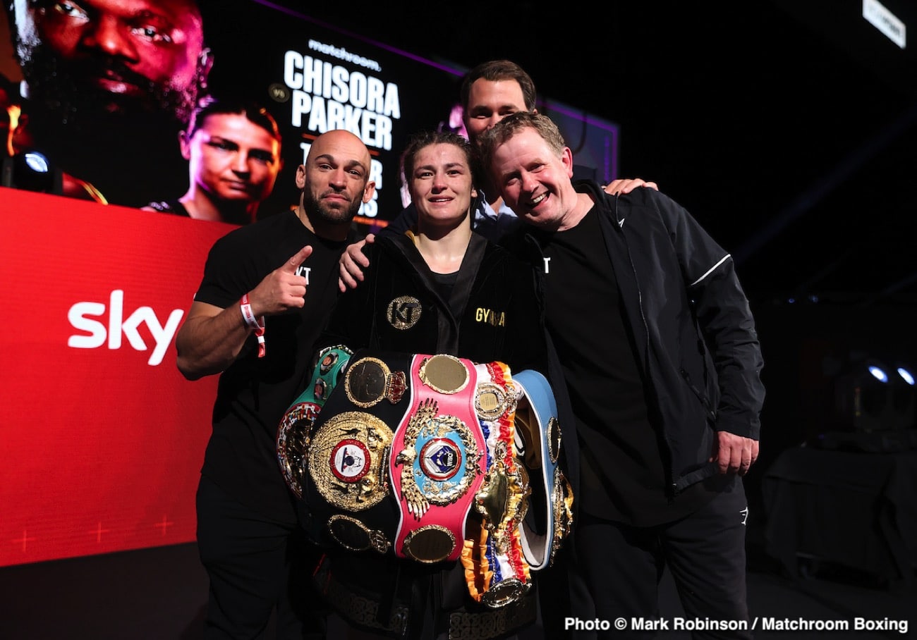 Katie Taylor vs. Han in Leeds on Saturday