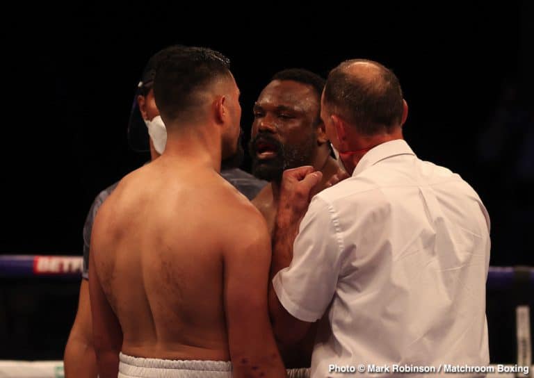 Image: Chisora refuses to retire after loss to Parker