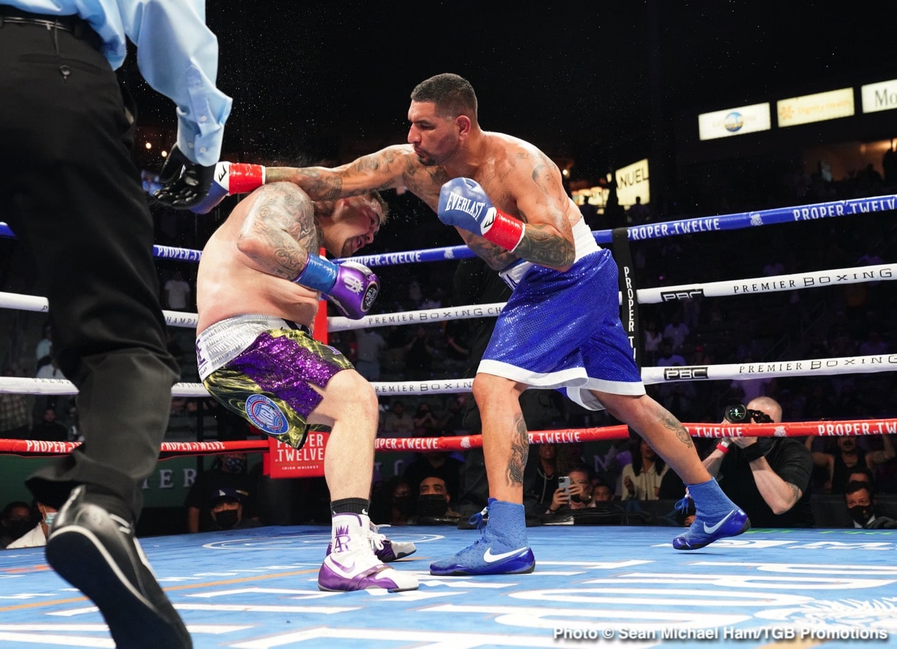 Dillian Whyte, Chris Arreola boxing photo and news image