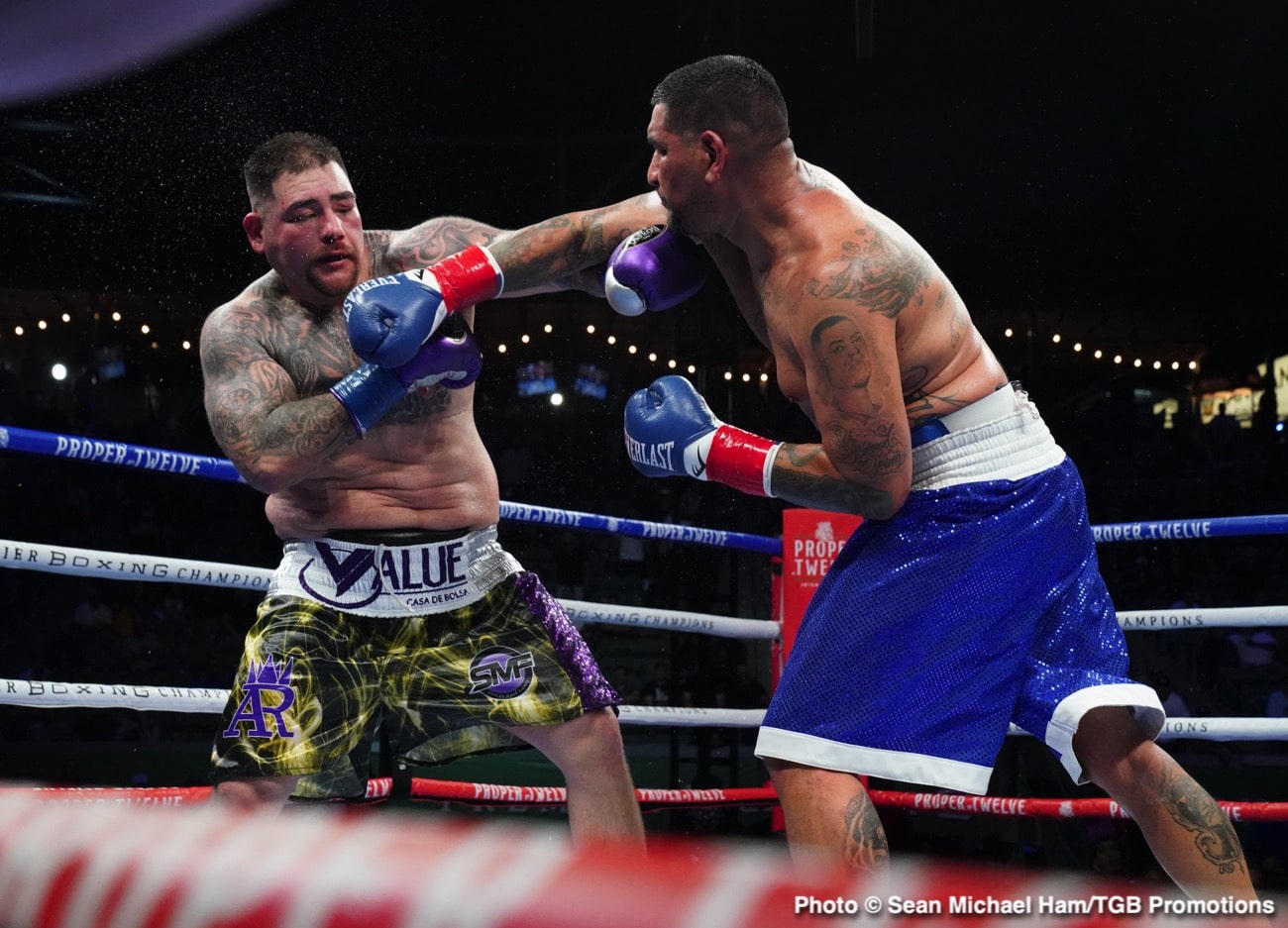 Andy Ruiz Jr., Dillian Whyte boxing photo