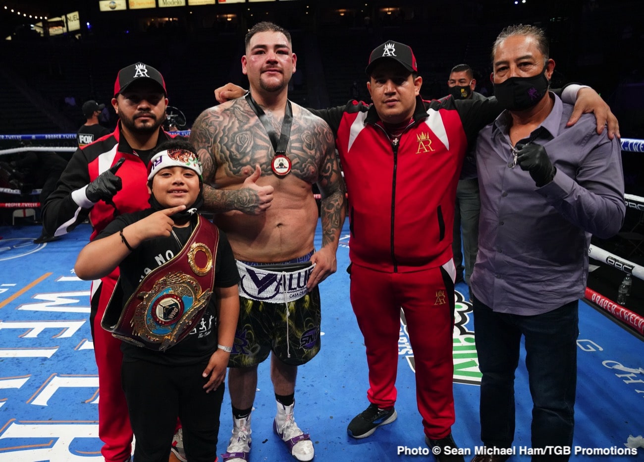 Image: Andy Ruiz Jr "I'm ready to get back in the ring"