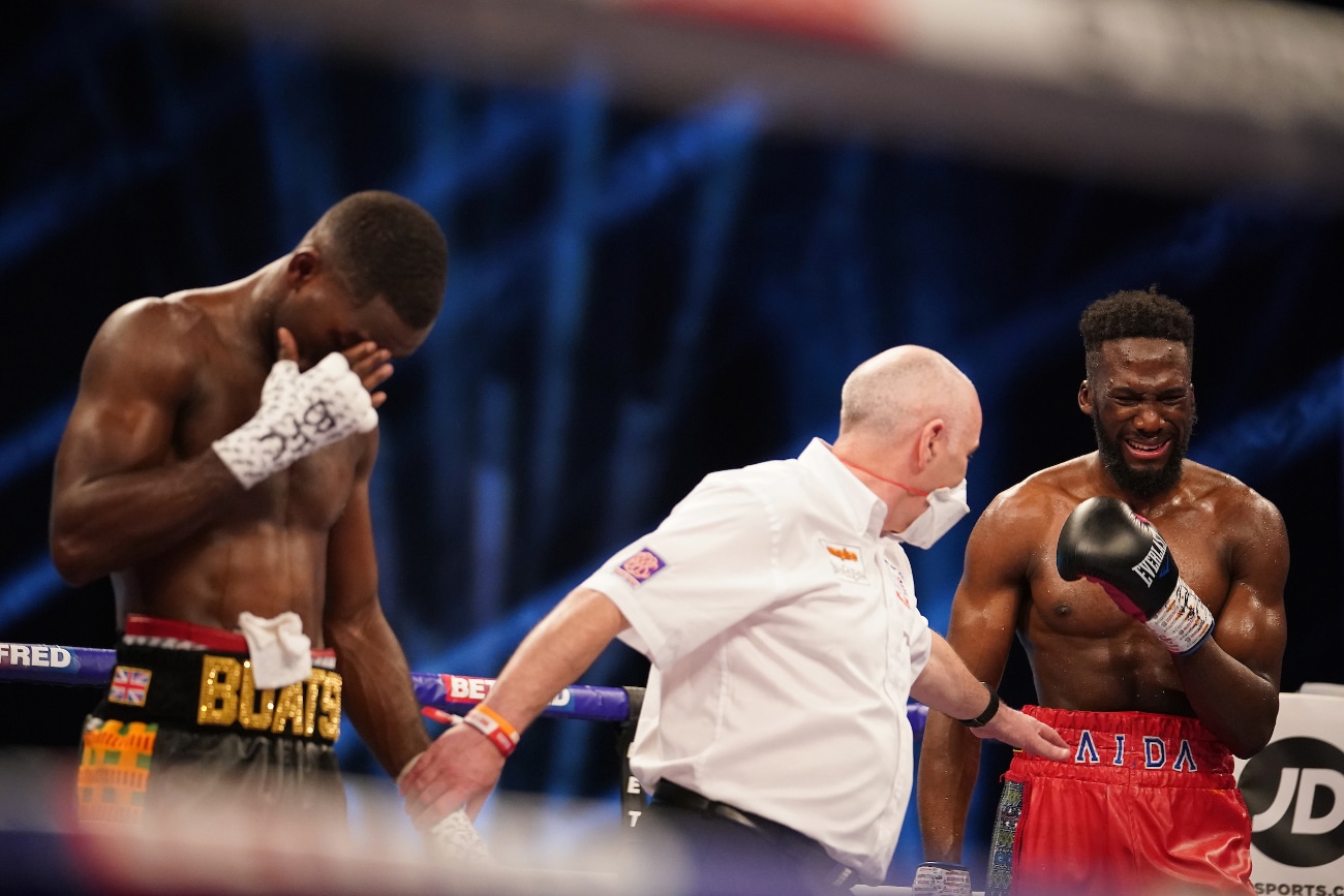 Buatsi viciously knocks out Dos Santos in 4th ⋆ Boxing News 24