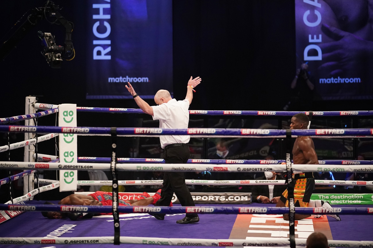Image: Boxing Results: Joshua Buatsi stops Daniel Blenda Dos Santos by 4th round knockout