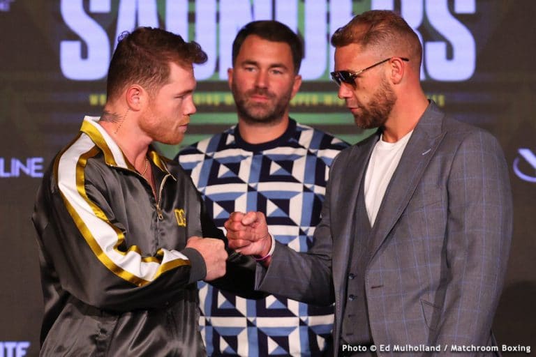 Image: Canelo vs Saunders: Final Quotes, Notes, Photos & Videos