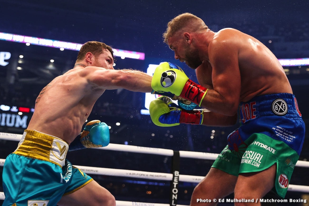 Image: Billy Joe Saunders on loss to Canelo: 'I got beat by the better man'