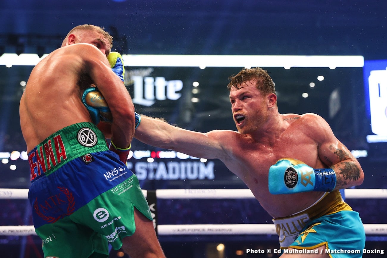 Image: David Diamonte reacts to Canelo win over Saunders