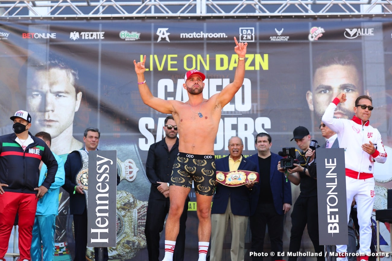 Image: Canelo vs. Saunders: Billy Joe is 100% live in this fight - says Eddie Hearn