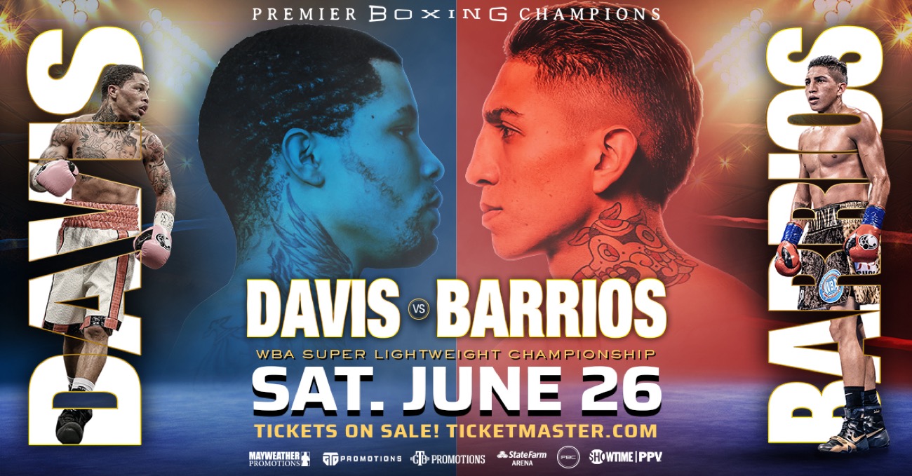 Image: Gervonta Davis goes after 3rd division title against Mario Barrios on June 26th