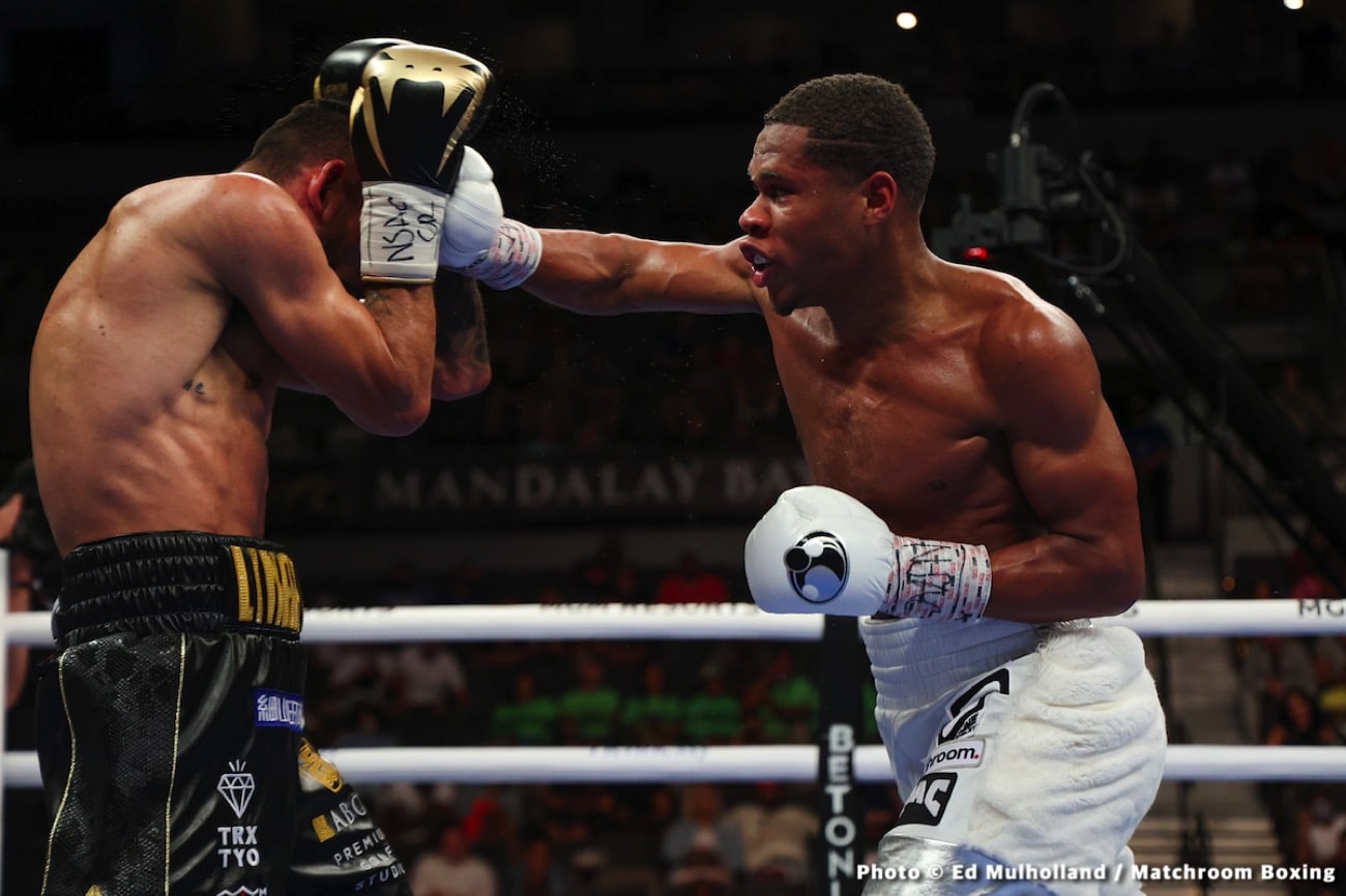 Image: Results / Photos: Haney Beats Linares In Vegas Thriller