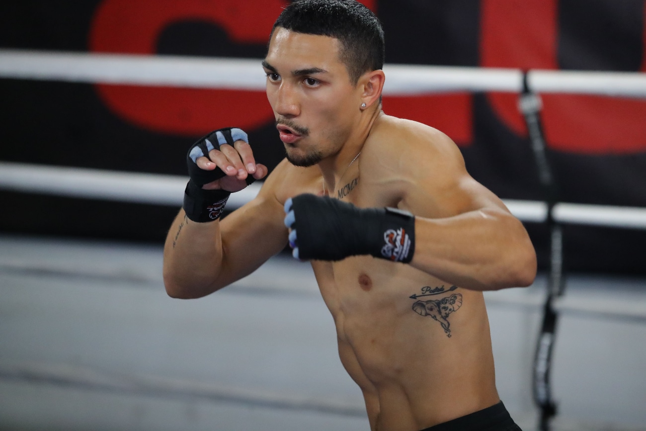 Image: Bill Haney reacts angrily to Ryan Garcia badgering Devin