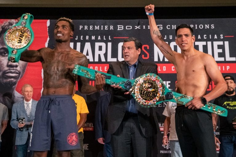 Image: Jermall Charlo 160 vs. Juan Montiel 159.5 - weigh-in results