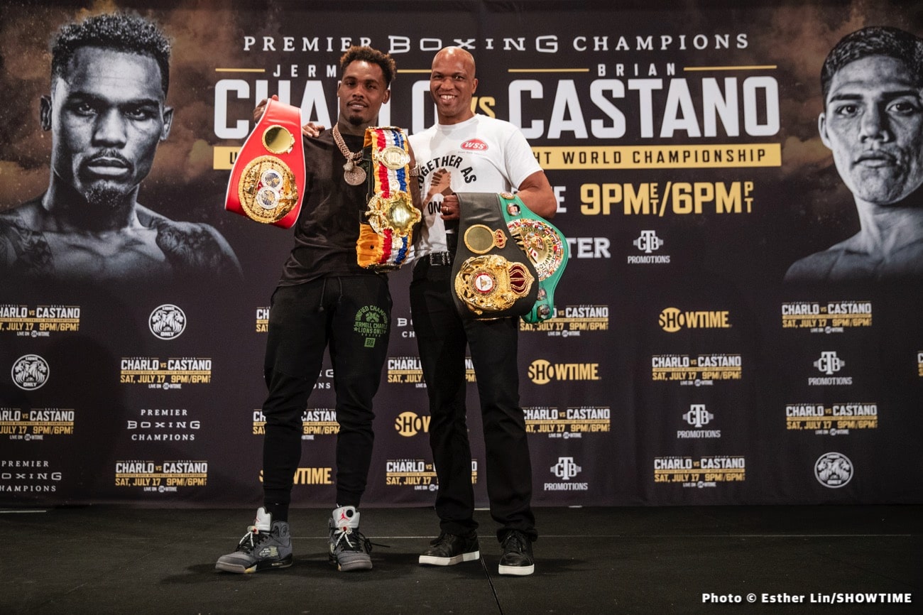 Jermell Charlo Vs Brian Castano Virtual Press Conference Quotes Photos Boxing News