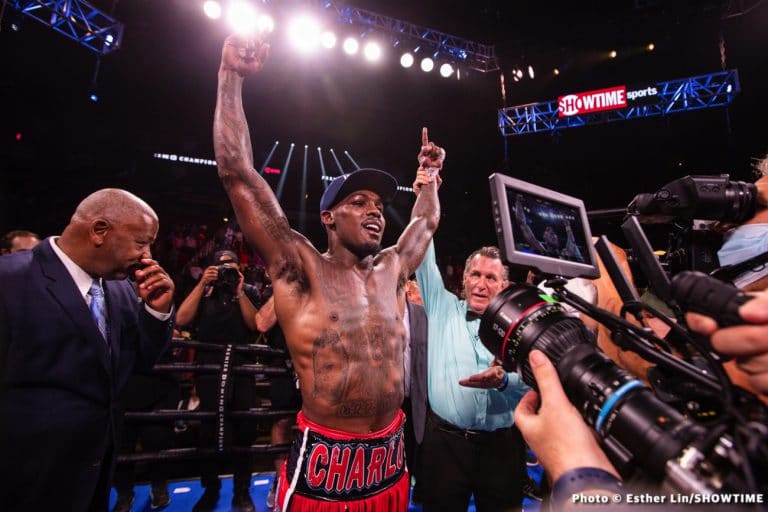 Image: Jermall Charlo looking sharp training for Canelo Alvarez fight