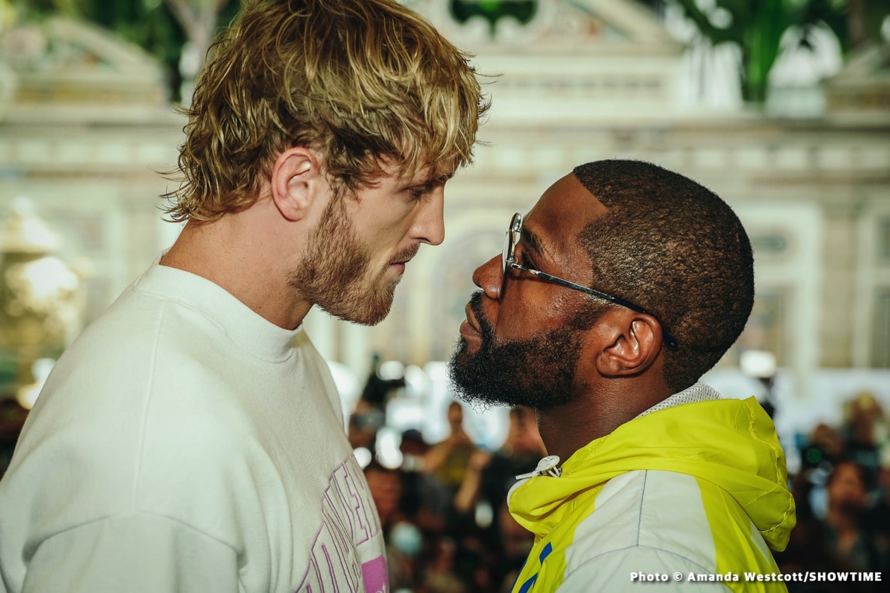 Image: Mayweather - Logan Paul Showtime Weigh In Live Stream