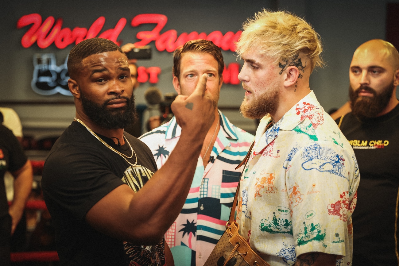 Image: Jake Paul vs. Tyron Woodley on Aug. 29 in Ohio - Showtime PPV