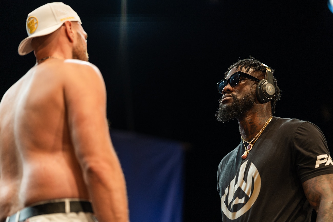 Image: Tyson Fury predicts Deontay Wilder won't go past 3rd round