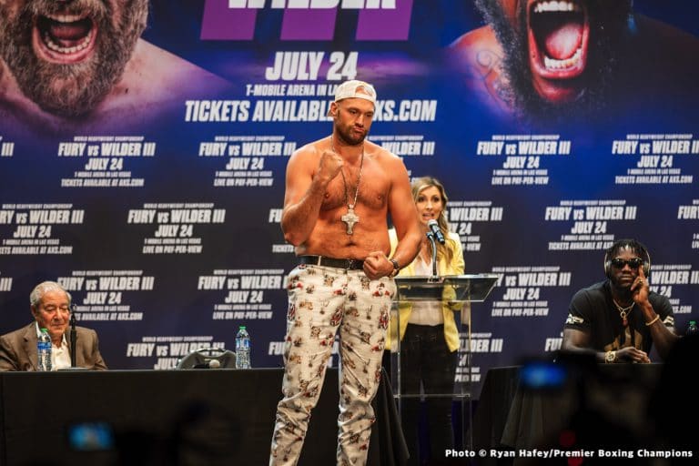 Image: Tyson Fury wasn't doing well in the gym says Michael Hunter