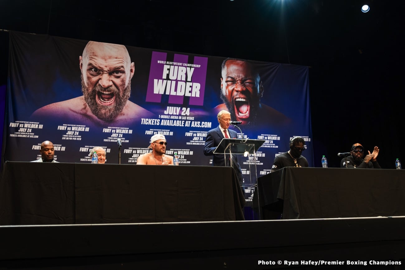 Image: Tyson Fury: Deontay Wilder trilogy is bigger than Joshua fight in U.S