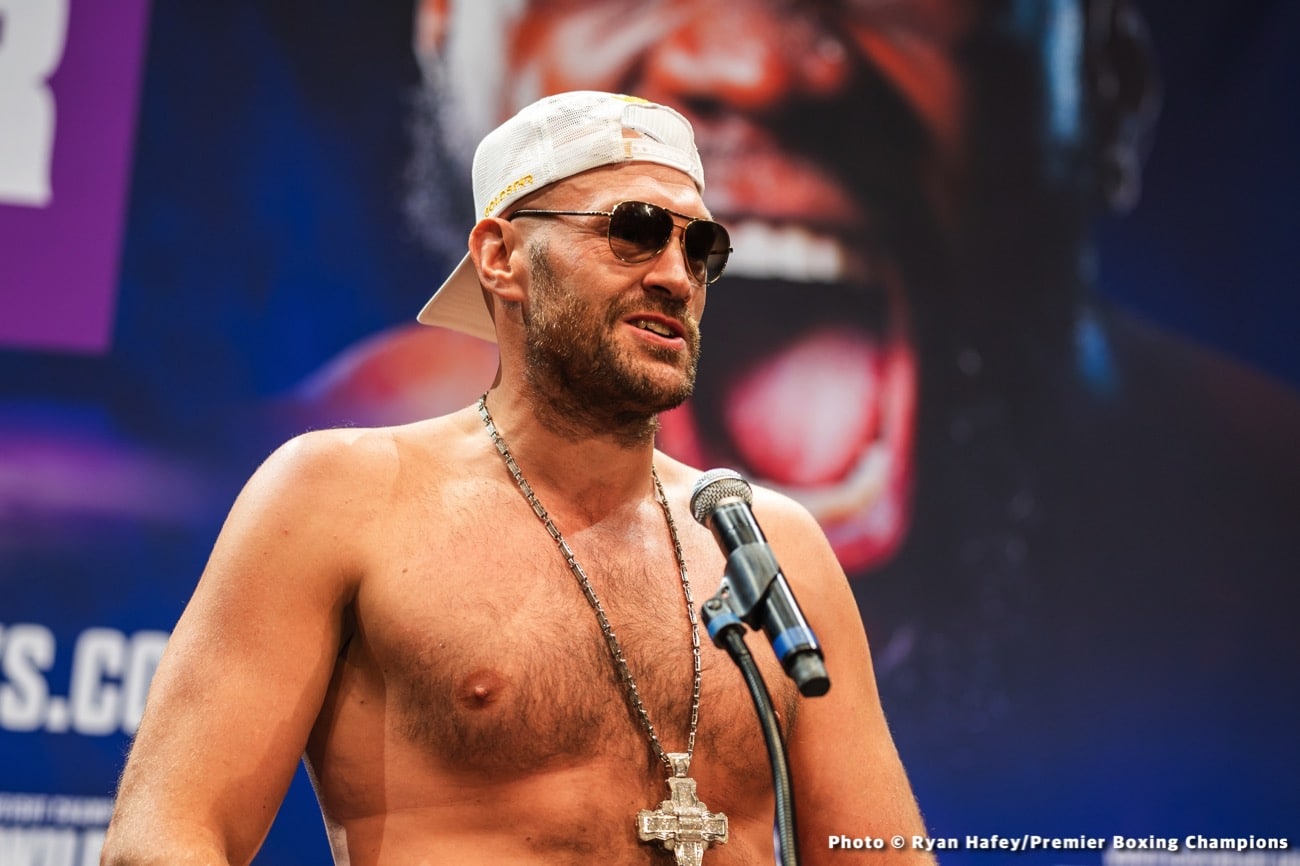 Image: Breaking: Tyson Fury tests positive for Covid-19, Deontay Wilder fight to be postponed