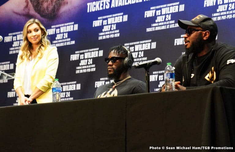 Image: Wilder's manager Shelly Finkel says he's ready to reclaim title from Fury on Oct.9th