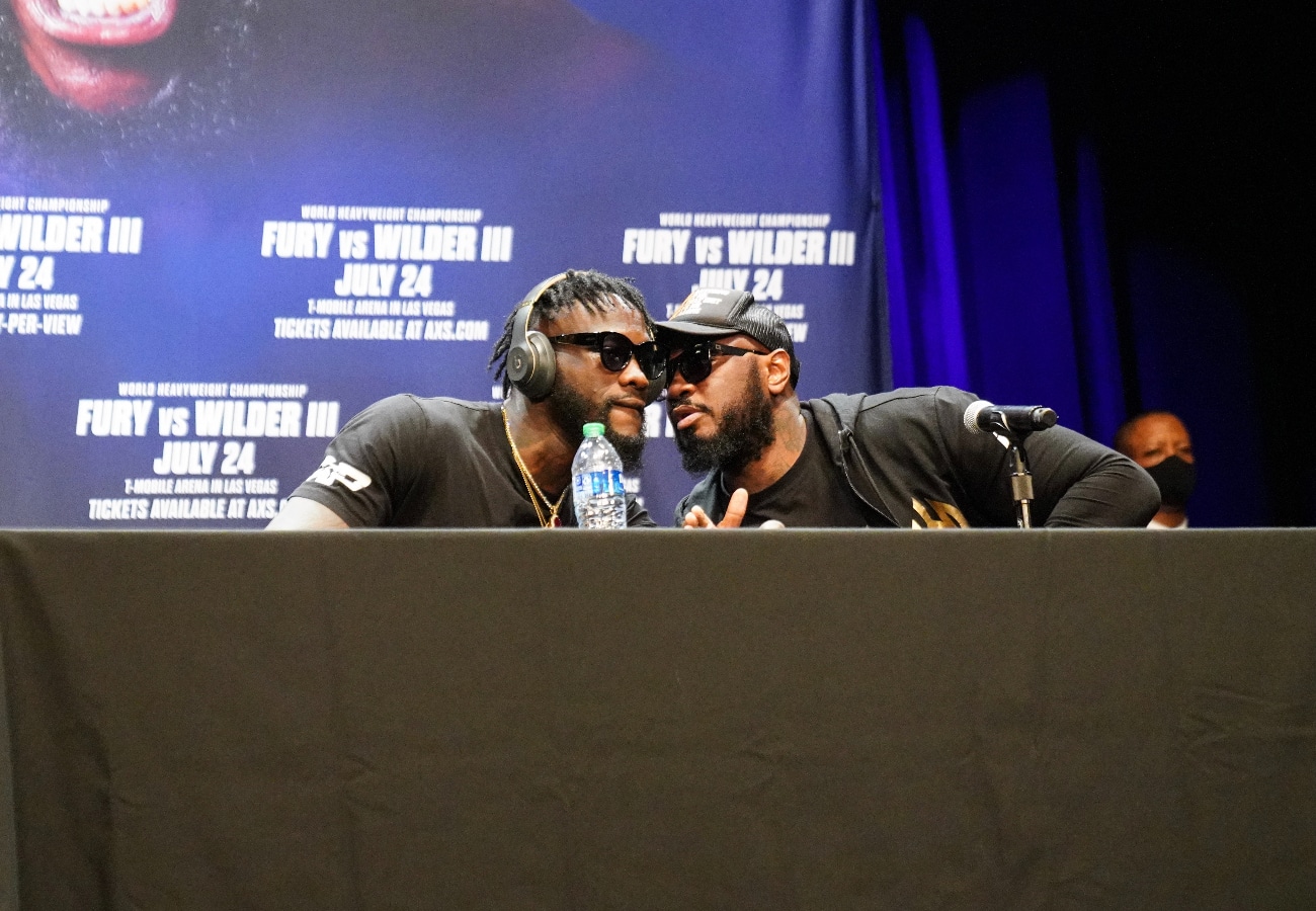 Image: Deontay Wilder's trainer Malik Scott predicts knockout victory inside 5 rounds
