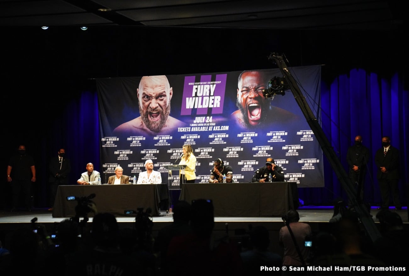 Image: Deontay Wilder vowing to whoop 'peasant' Tyson Fury on Oct.9th