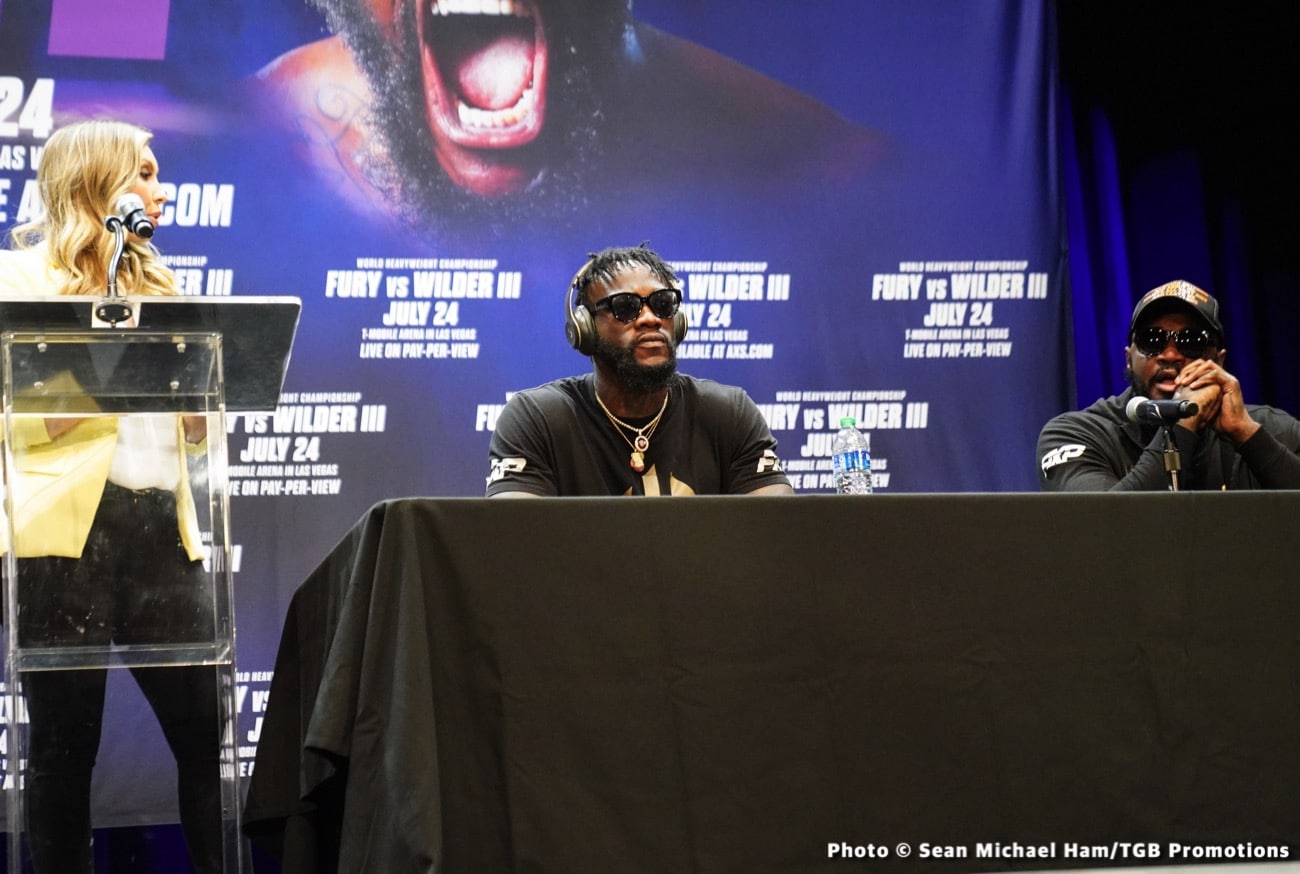 Image: Deontay Wilder in denial about knockout loss to Fury