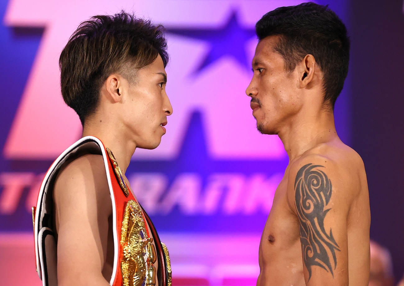 Image: Naoya 'Monster' Inoue vs. Michael Dasmarinas - weigh-in results