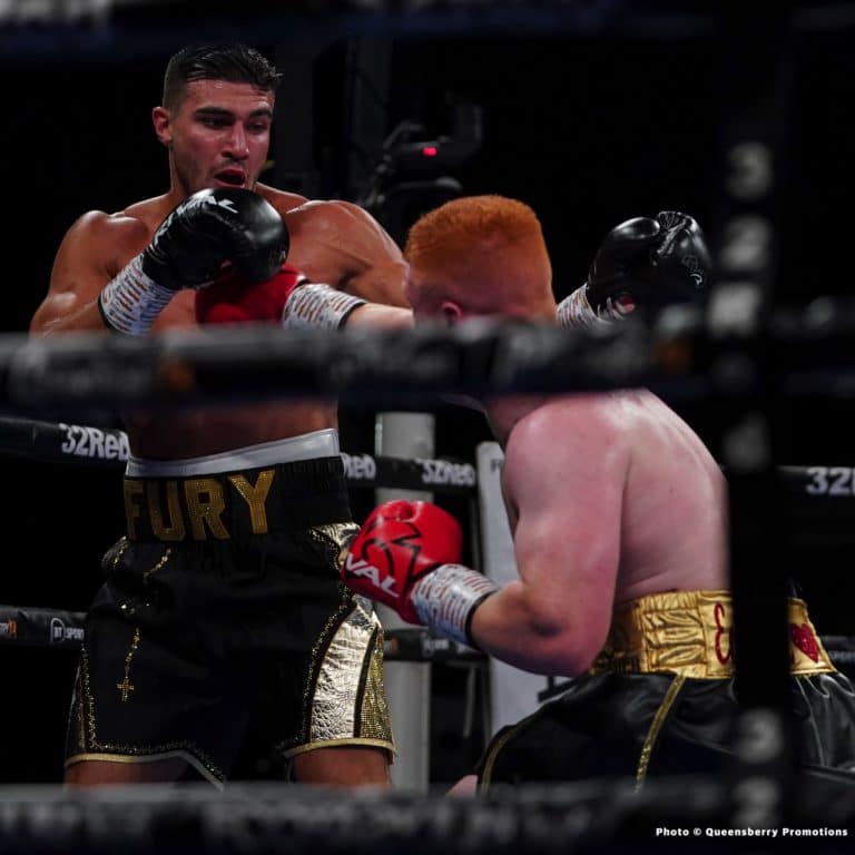 Image: Boxing Results: Tommy Fury defeats Jordan Grant
